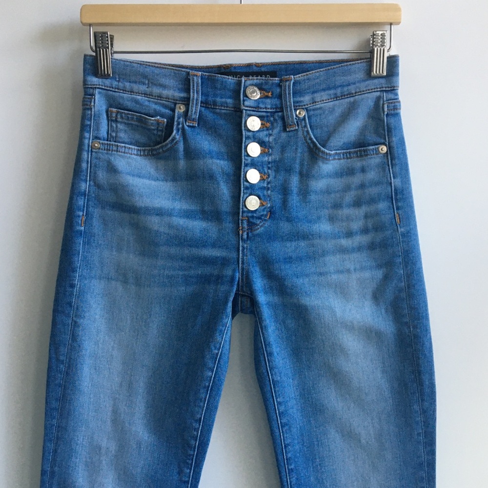 Veronica Beard Blue High Rise Jeans - Picture 12 of 16